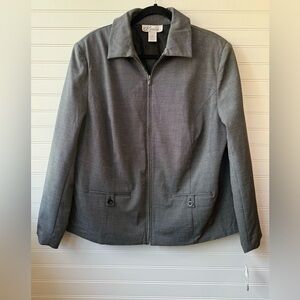 Dress Barn gray suit jacket. Size 1X